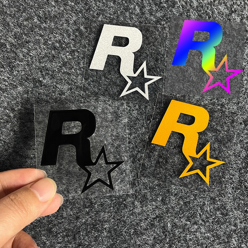 Jdm Modified Car Stickers Gta5 Racing Car Decals Electric Motorcycle R Star Logo Decorative Stickers Car Scratch Reflective Stickers Jdm Modified Car Stickers Gta5 Racing Car Decals Electric Motorcycle R Star Logo Decorative Stickers Car Scratch Reflective Stickers