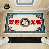 Foshan ceramic tiles Chinese style entrance parquet entrance floor tiles living room restaurant hotel floor parquet entrance floor tiles