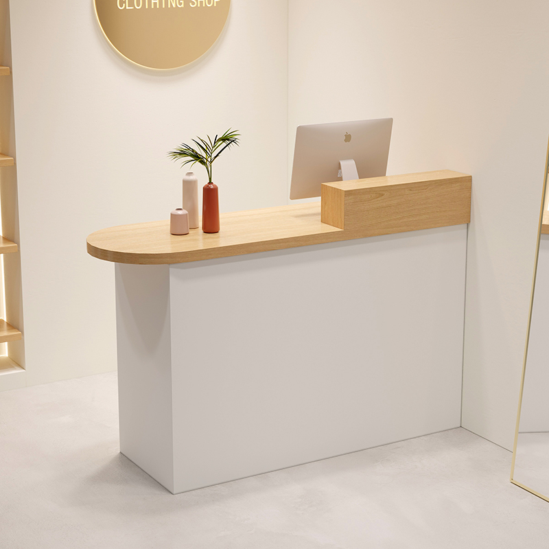 Cashier Counter for Small Minimalist Trendy Women's and Children's Clothing Stores, Bar Counter, Beauty Salon, Nail Salon, Hair Salon Reception Desk