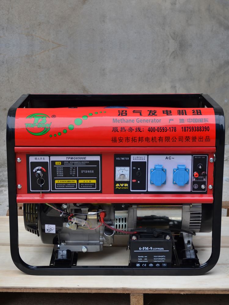 Biogas generator small gas 220V single-phase 5000w 5000w 380v three-phase 10kw8 kilowatt farm with -Taobao