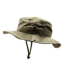 Rhino Rhinoceros Liga Military Fans Ruins Ash AU Running Nihat Round Side Hat Sunscreen Big Hat Edge Foldable Camouflage Durable