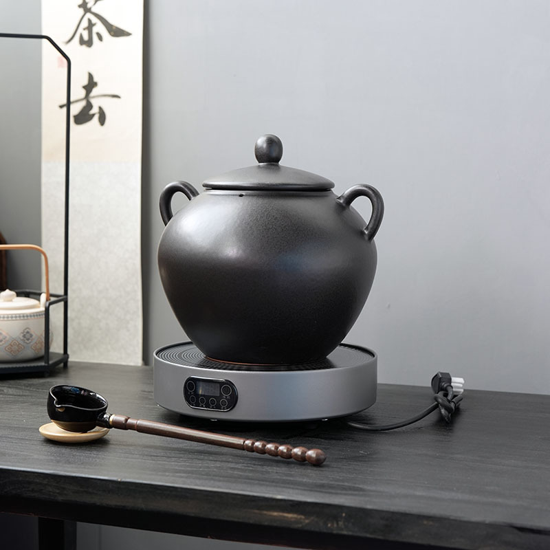 Chinese-Style Tea Brewing Stove, Electric Ceramic Stove, Tea Stove, New Model, Charcoal Fire, Charcoal Burning, Extra-Large Capacity, Traditional Open Flame, Same Model