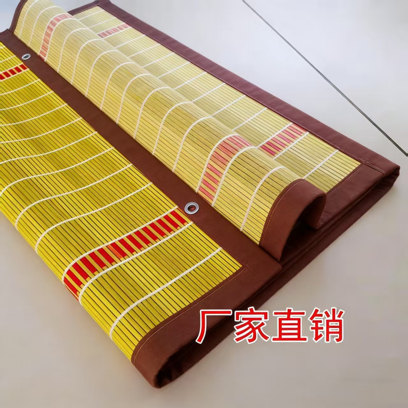 Anti-Mosquito Sunshade Bamboo Curtain for Home Use, Breathable and Ventilated Bamboo Door Curtain, Durable and Sturdy, Special Offer, Extended Length and Width