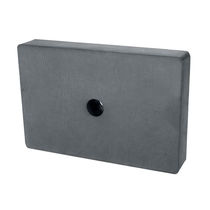 Luogang square length 150*width 100*thickness 25mm with hole 1 large super strong magnet holder square