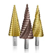 Chimu super-hard pagoda drill bit hole opener universal punching steel stainless steel reaming conical multi-functional step drill