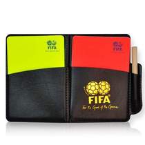 Referee pen set edge picker red card professional football yellow card referee equipment whistle red and yellow card