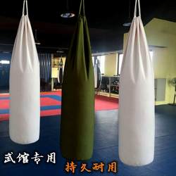 Hanging Sandbag Adult Taekwondo thickened Canvas Empty Sandbag Sandbag Hanging Sanda Boxing Sandbag kids
