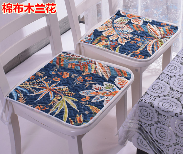 Four Seasons trường bữa ăn ghế máy tính hình thang bông văn phòng đệm đệm pad mùa hè đệm nữ nhà - Ghế đệm / đệm Sofa đệm lót ngồi