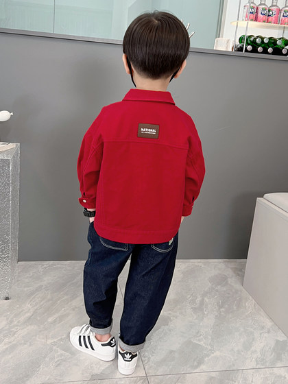 男童春装外套2025新款春秋季童装儿童中小童男宝宝小男孩痞帅上衣