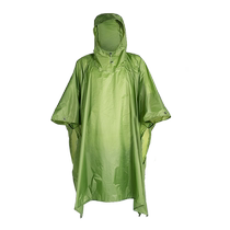 YYHIKE lightweight outdoor hiking poncho climbing climbing camping outdoor hiking mat three-in-one canopy
