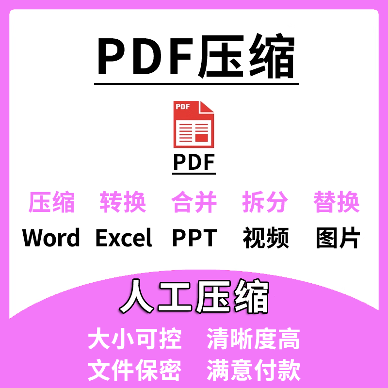 Pdf Word Lossless Compression Documents Reduce File Size and Memory Consumption, Pdf Scans with Specified Size Processing