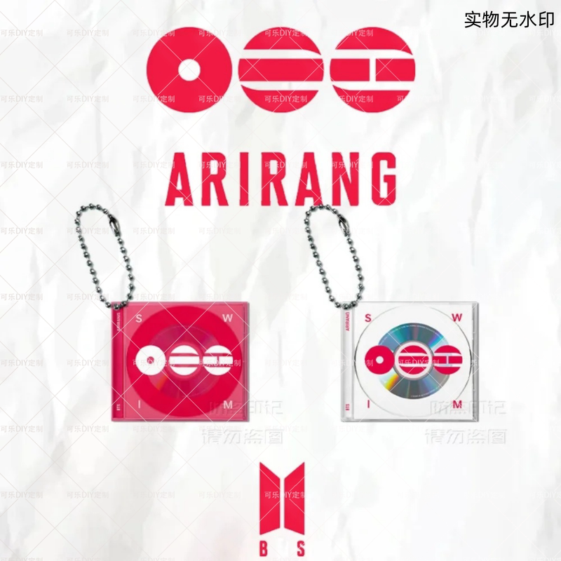 Bts (Bulletproof Boys) Record Acrylic Keychain Support Merchandise Bag Pendant Jin Kim Seokjin V Kim Taehyung Bts (Bulletproof Boys) Record Acrylic Keychain Support Merchandise Bag Pendant Jin Kim Seokjin V Kim Taehyung