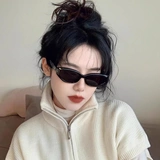 GM Cat Eye Sunglasses для женщин 2024 Новая Дженни высококачественная ультрафиолетовая защита от солнца.