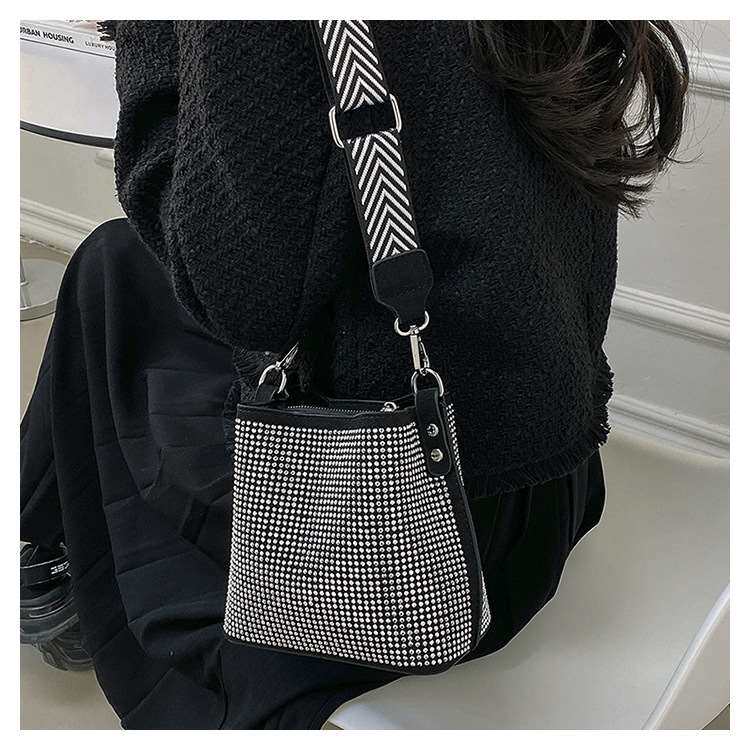 High-end Sense Niche Bucket Bag Women's Diamond New Fashion OTHER / Other 