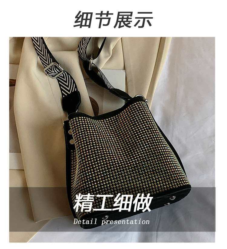 High-end Sense Niche Bucket Bag Women's Diamond New Fashion OTHER / Other 