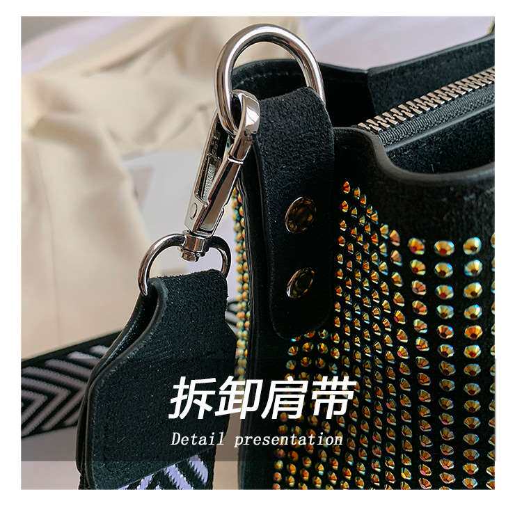 High-end Sense Niche Bucket Bag Women's Diamond New Fashion OTHER / Other 