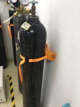 Oxygen bottle anti-inversion chain cloth laboratory gas bottle fixing bracket ABS plastic cylinder fixing bracket 40L hospital use