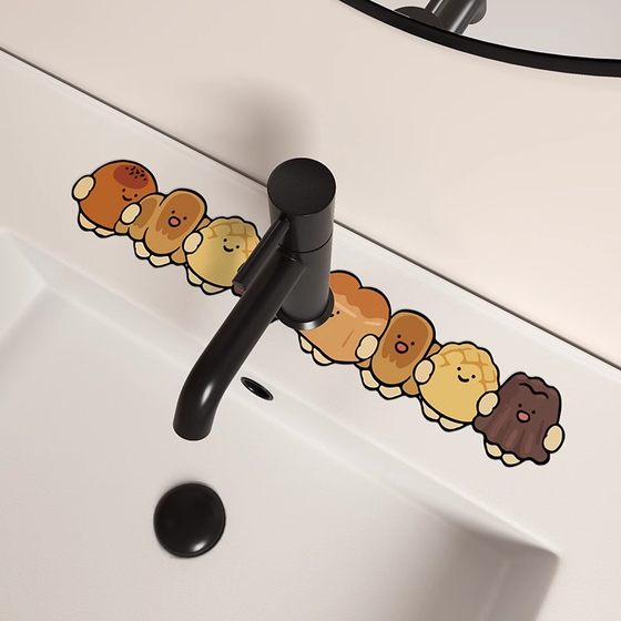 浴室厨房水龙头吸水垫硅藻泥水槽边沥水垫卫生间柜台面垫防滑耐脏