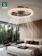 Bading Master Bedroom Fan Light Italian Light Luxury Dining Room Light Fan Integrated 2026 New Model Room Ceiling Fan Light
