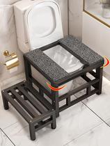  Squat pit sitting in a squat toilet stool stool high toilet stool Stool Pregnant pregnant woman Toilet Assisted Squat Bench Change Squat Pit Racks