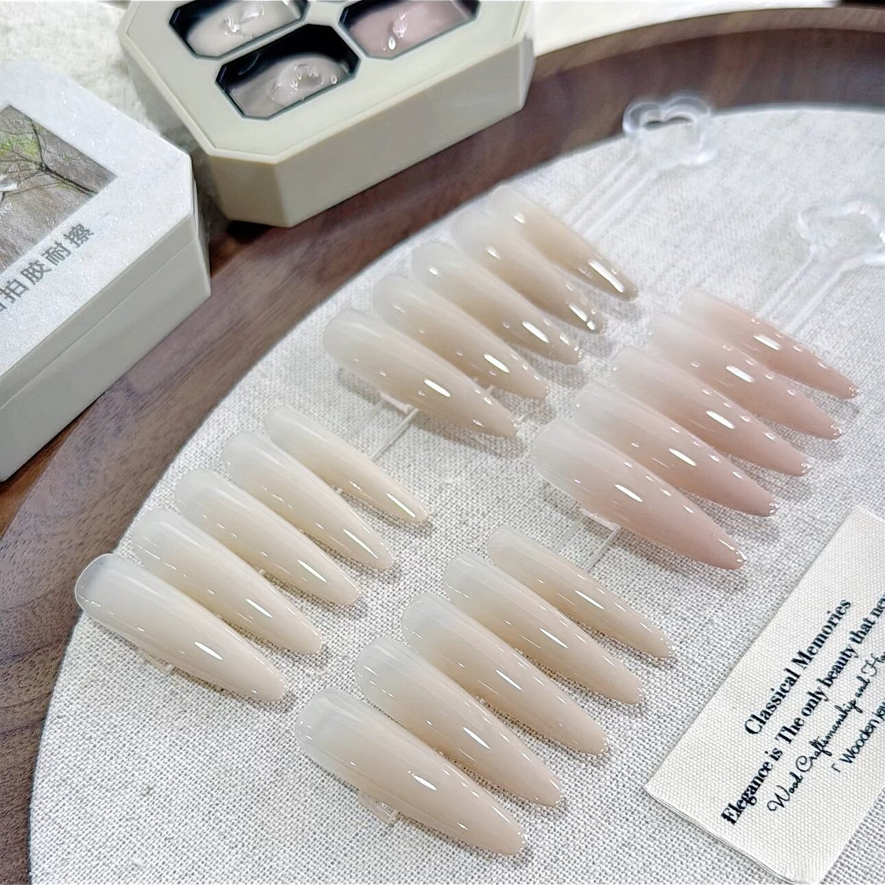 Alcohol-Resistant No-Wipe Patting Gel for Gradient Nail Art - Detail image 2