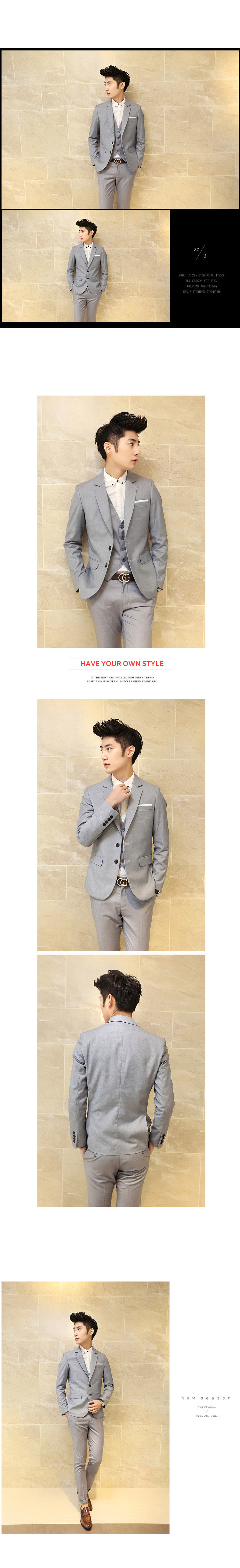 Costume homme en polyester pour automne - Ref 1555942 Image 22