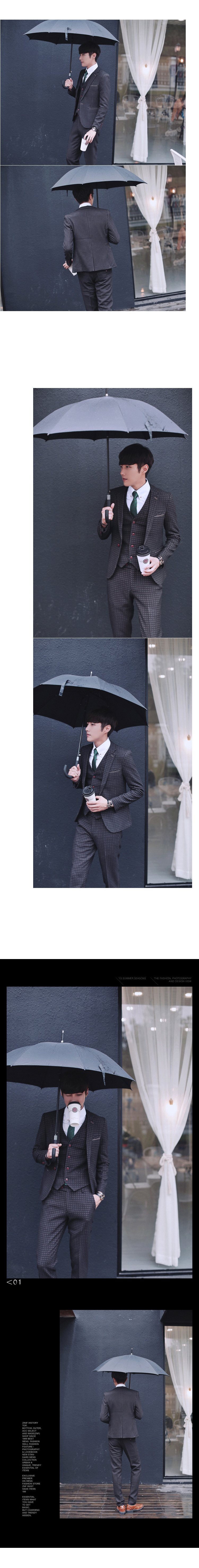 Costume homme pour printemps - Ref 1570614 Image 14
