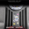 Suitable for 25 Models of Haojue Lumi125 Anti-Scratch Foot Pedal Stickers, Cartoon Fun Anti-Scratch Decorative Modification Accessories