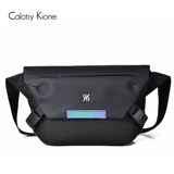 CALOTIY KIONE Спортивная сумка на одно плечо, сумка через плечо, нагрудная сумка, рюкзак, в корейском стиле