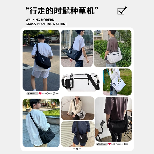 回力 Сумка через плечо, вместительная и большая мужская сумка на одно плечо, спортивный рюкзак для путешествий