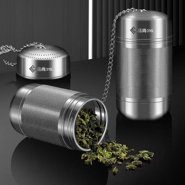 304L Stainless Steel Flavor Ball for Home Kitchen Seasoning, Thickened Hot Pot Seasoning Ball, Portable Tea Strainer
