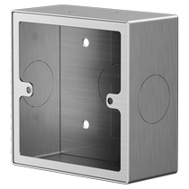 Type 86 universal stainless steel socket hidden box bottom box concealed surface mounted switch box household concealed wire junction box wiring box