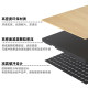 Xmaster Fitness Odor-Free Eco-Friendly Wood Grain Floor Mat Home Eco-Friendly Floor Mat Shock-Absorbing Floor Mat Fitness Floor Mat