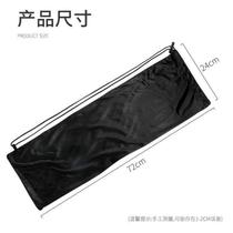Badminton racket storage bag velvet bag good-looking one-shoulder badminton bag high-end fashion portable racket bag