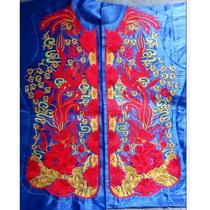 Computer embroidered long-sleeved suit front garment single side 64*26 8 rear garments 62 5*47 3 sleeves 53*37