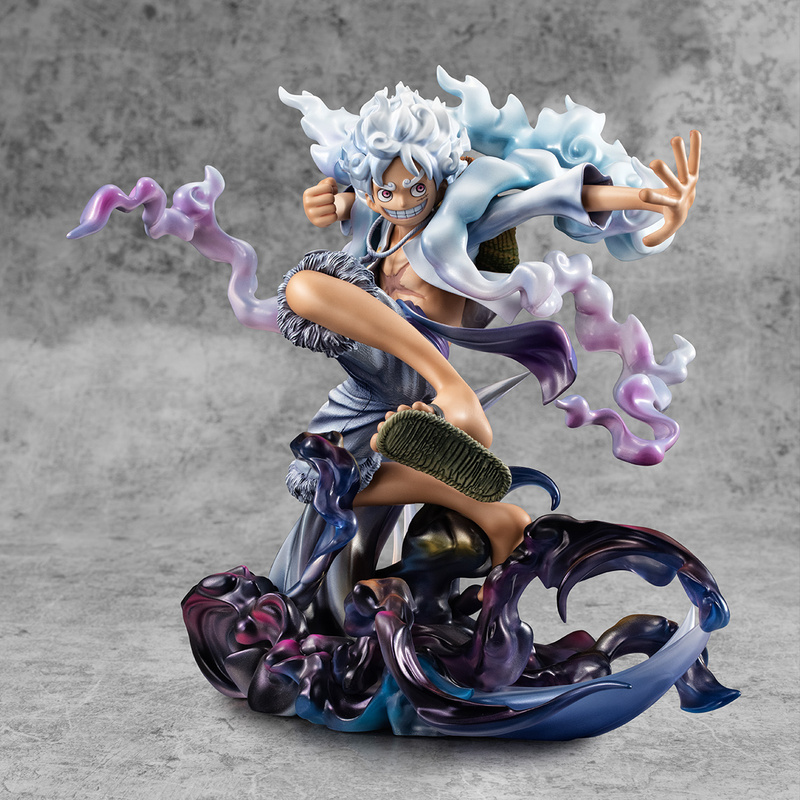 Megahouse Pop Gear Five Luffy Nika Luffy One Piece Figure in Stock Megahouse Pop Gear Five Luffy Nika Luffy One Piece Figure in Stock