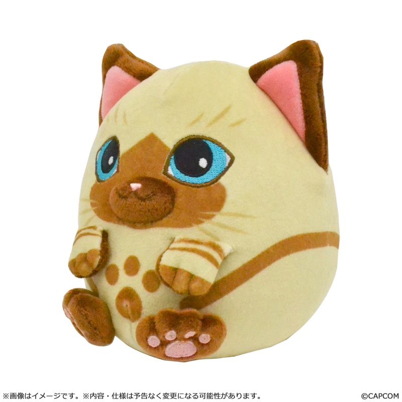 Monster Hunter Mini Plush Toys: Diga Rex, Strange Dragon, and Eru Cat - in Stock