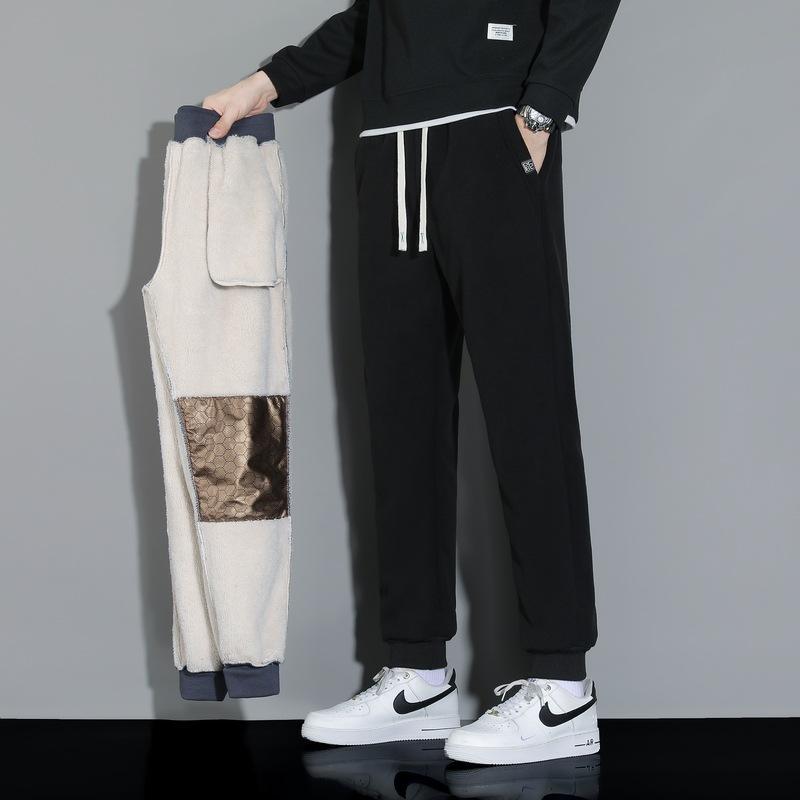 2026 New Model Sports Casual Graphene Self-Heating Knee Protection Windproof Lambswool Pants with Fleece Lining and Thickened Insulation 2026 New Model Sports Casual Graphene Self-Heating Knee Protection Windproof Lambswool Pants with Fleece Lining and Thickened Insulation