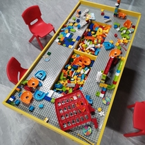 Toy table commercial amusement park equipment experience handmade table space sand table childrens multi-functional large-size building block table