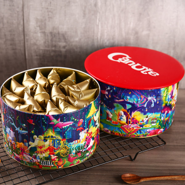 香港产 克努特 canute 仙境礼遇 曲奇饼干礼盒系列铁盒装 320g 天猫优惠券折后￥58包邮（￥128-70）京东￥128