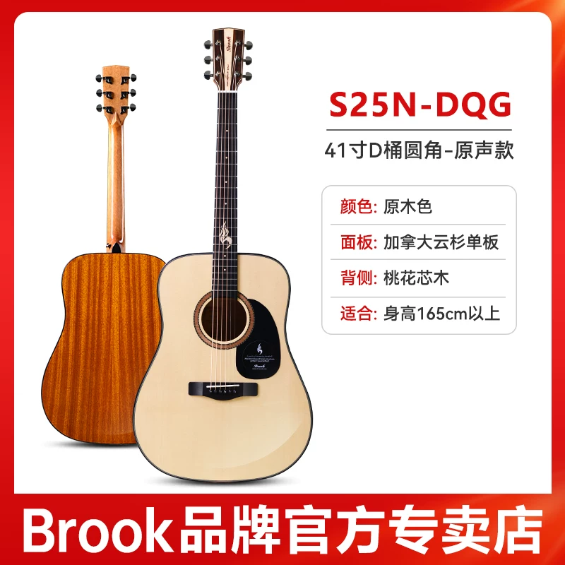 Гитара-однокорпус Brook Brook s25 — официальный флагманский продукт
