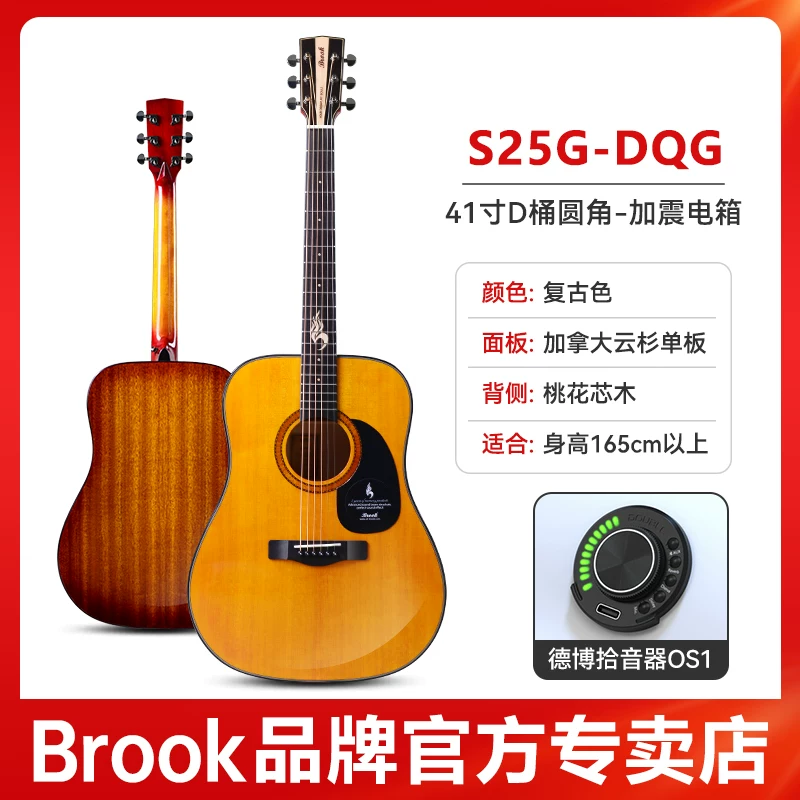 Гитара-однокорпус Brook Brook s25 — официальный флагманский продукт