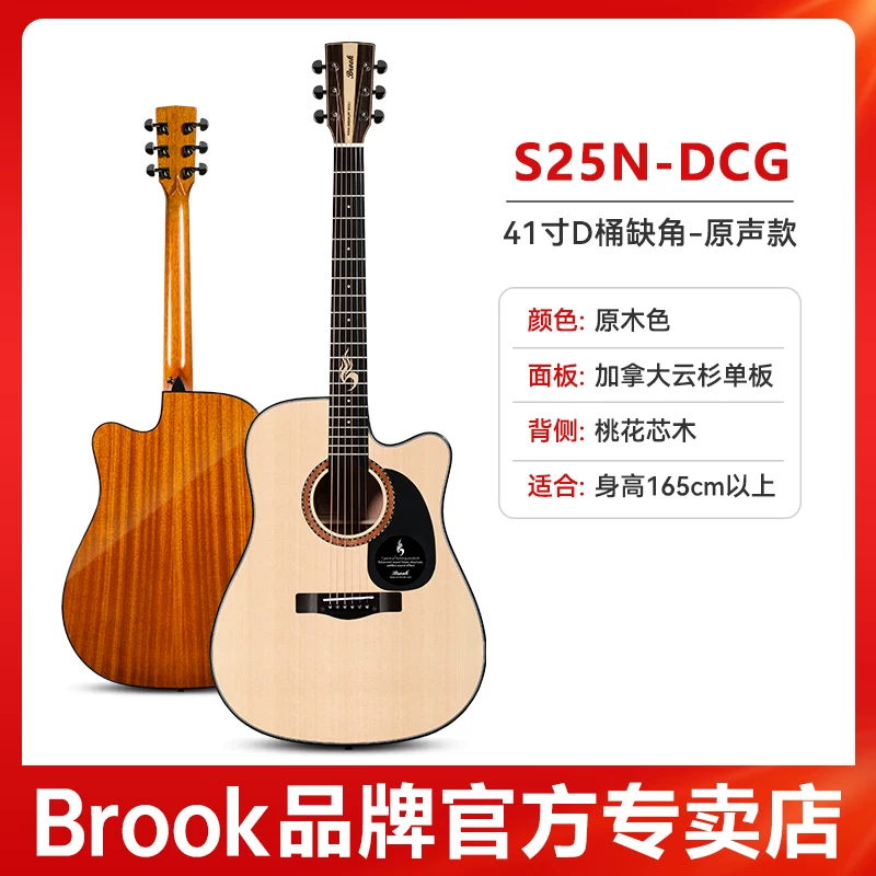 Гитара-однокорпус Brook Brook s25 — официальный флагманский продукт