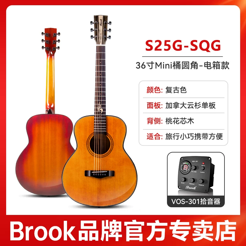 Гитара-однокорпус Brook Brook s25 — официальный флагманский продукт