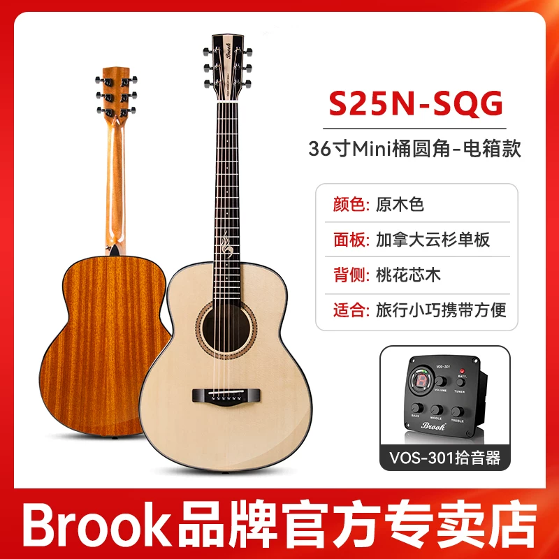 Гитара-однокорпус Brook Brook s25 — официальный флагманский продукт