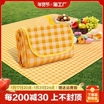Wild Choe Mat Picnic Mat Anti-Damp Cushion Thickened Outdoor Camping Cloth Mat Waterproof Foldable Ground Mat Portable Picnic Buano