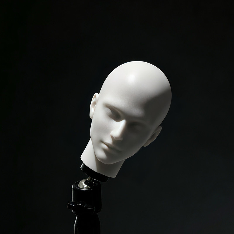 Isomer Studio Easy-To-Attach Needle Bjd 1/3 1/4 1/7 Wig Non-Stick Gray Hair Silicone Soft Head Tool Gadget