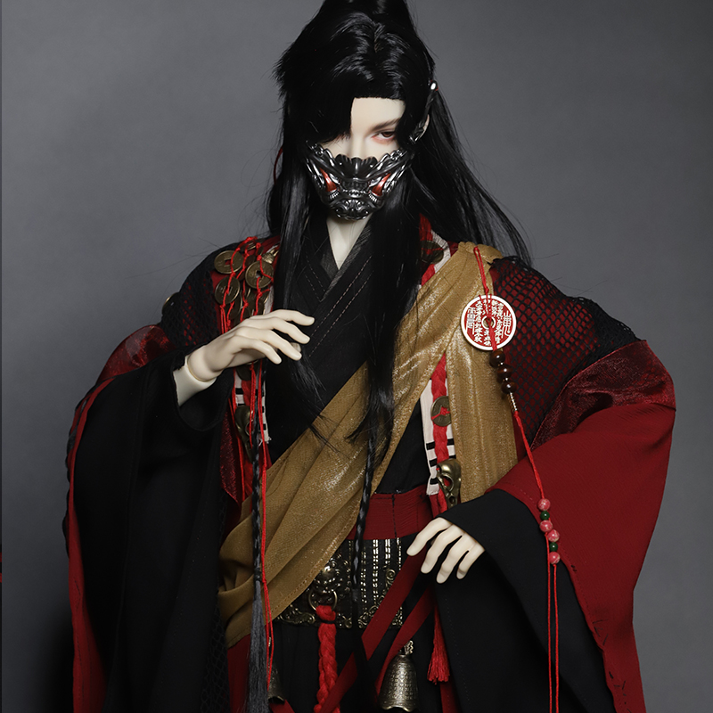 Nan'an Dream Mountain Ghost Chinese Style Ancient Wind Ancient Wind 70 Uncles 75bjd Homemade Original Eva Clothes Dragon Soul ID75 -Taobao