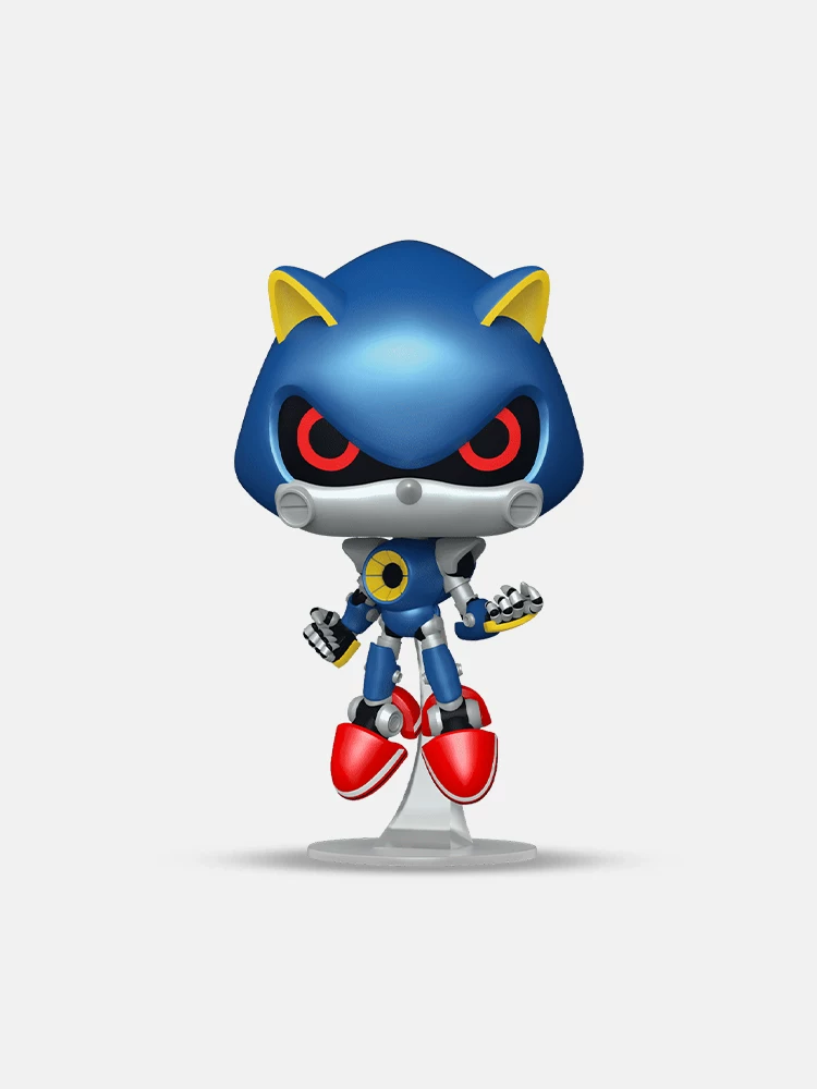 Фанко POP игровая фигура ёжик метал Sonic механическая меха периферийная игрушка кукла украшение