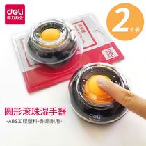 (2 clothes) Able 9109 Wet Hand Instrumental Round Stained hands Finance with a point money cylinder Number of money Money Sponge Vat